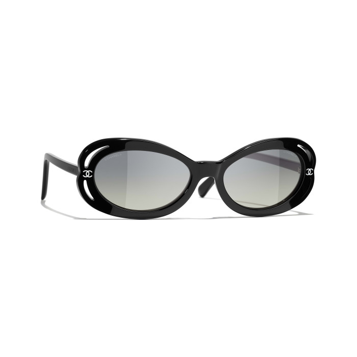 Chanel Oval Sunglasses Glasses #nigo96661