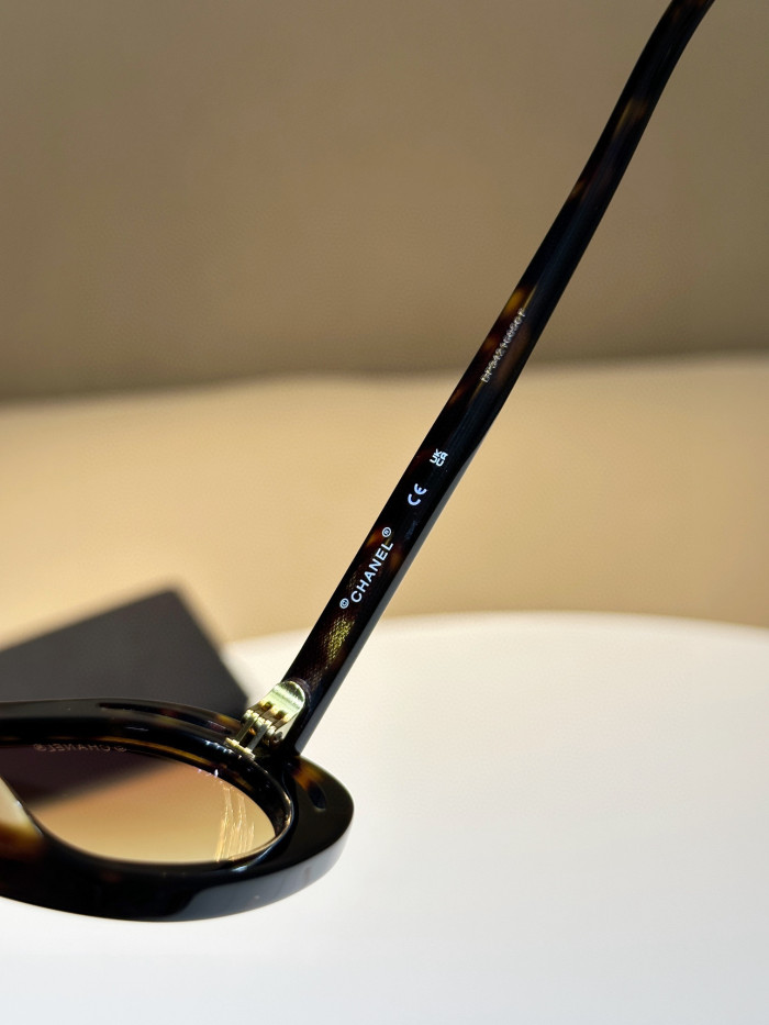 Chanel Oval Sunglasses Glasses #nigo96661