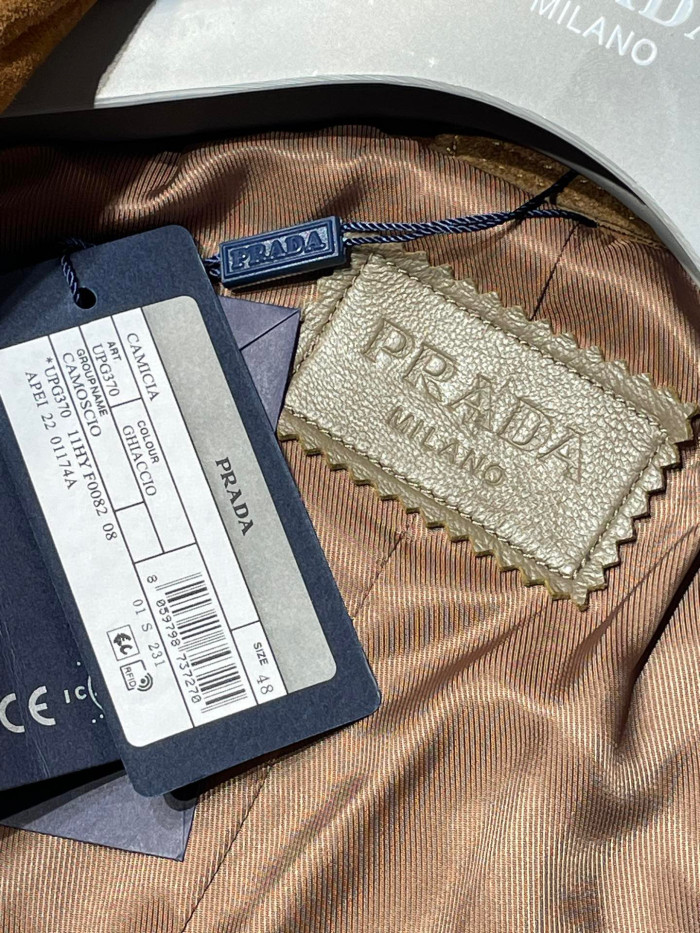Prada Men's Single Breasted Vintage Jacket Ngvp #nigo6745