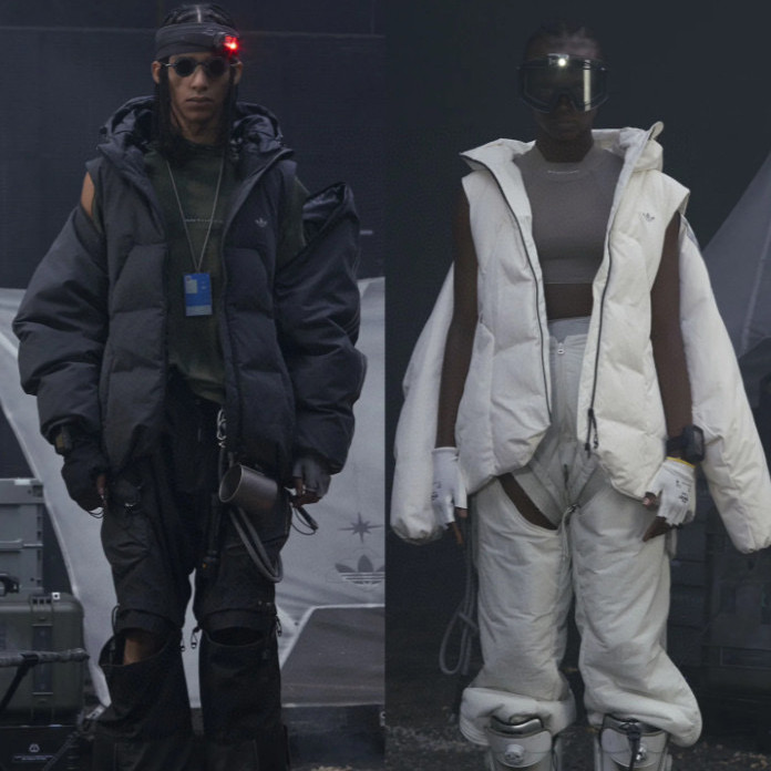 Adidas Originals x HAMCUS Hooded Long Sleeved Down Jacket #nigo21976
