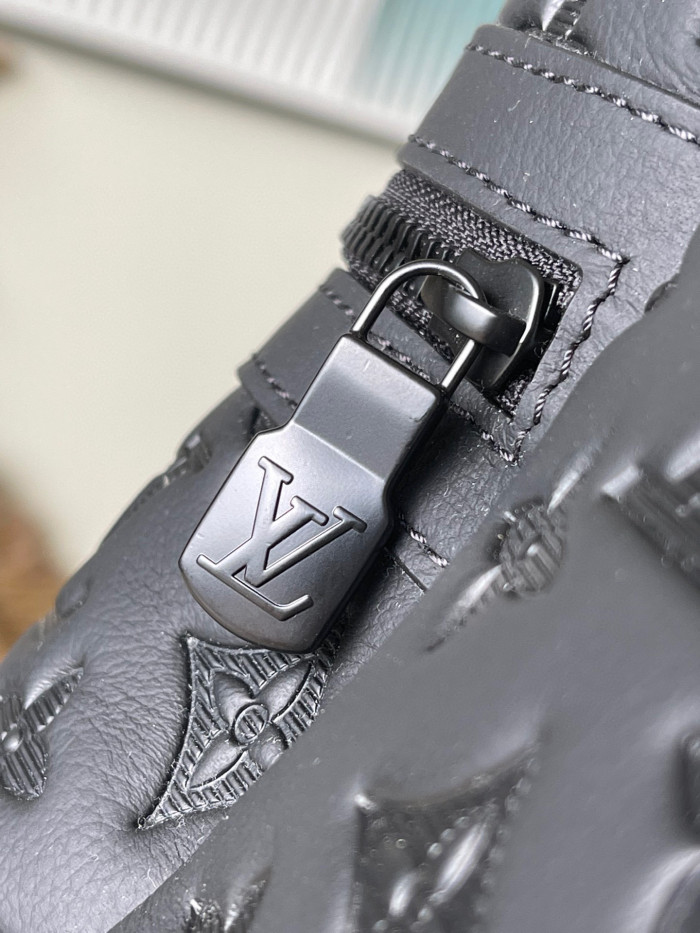 Louis Vuitton TREKKING Leather Printed Backpack Bag #nigo21974