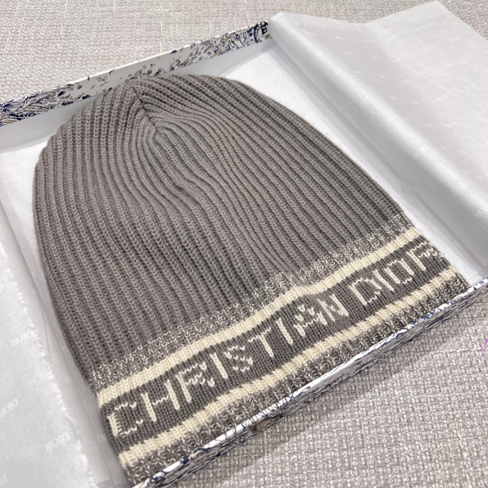 Dior WHITE Knitted Hat Scarf Two-Piece Set #nigo21981