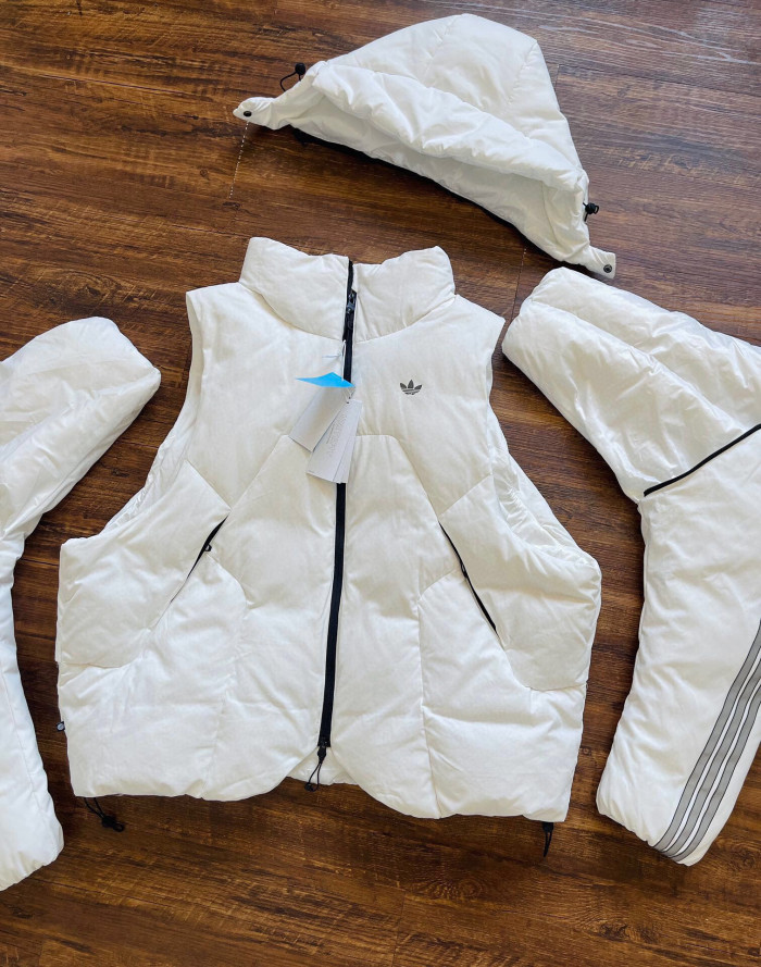 Adidas Originals x HAMCUS Hooded Long Sleeved Down Jacket #nigo21976