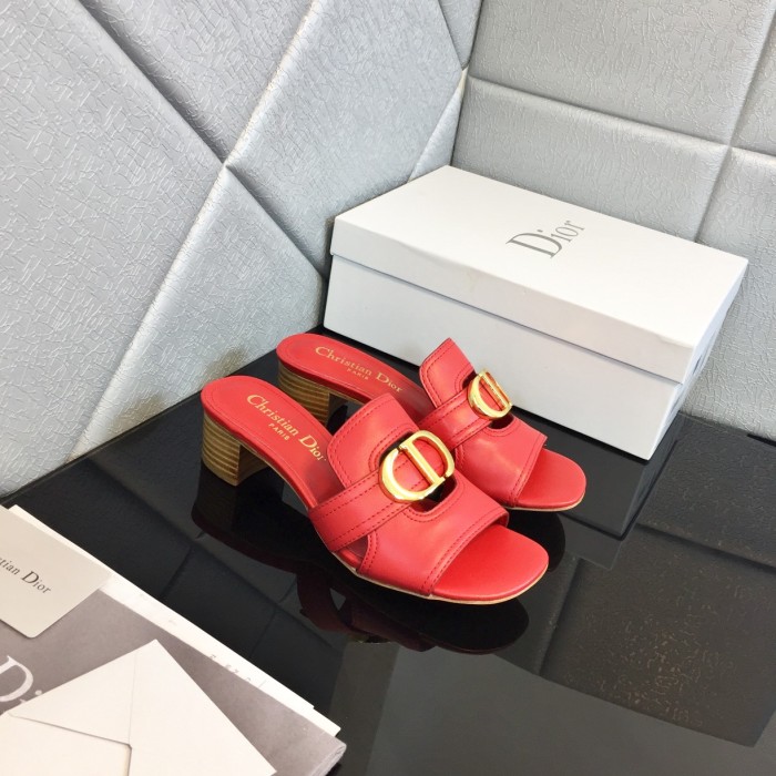 Dior Signature Summer Half Toe High Heel Sandals Shoes #nigo21999