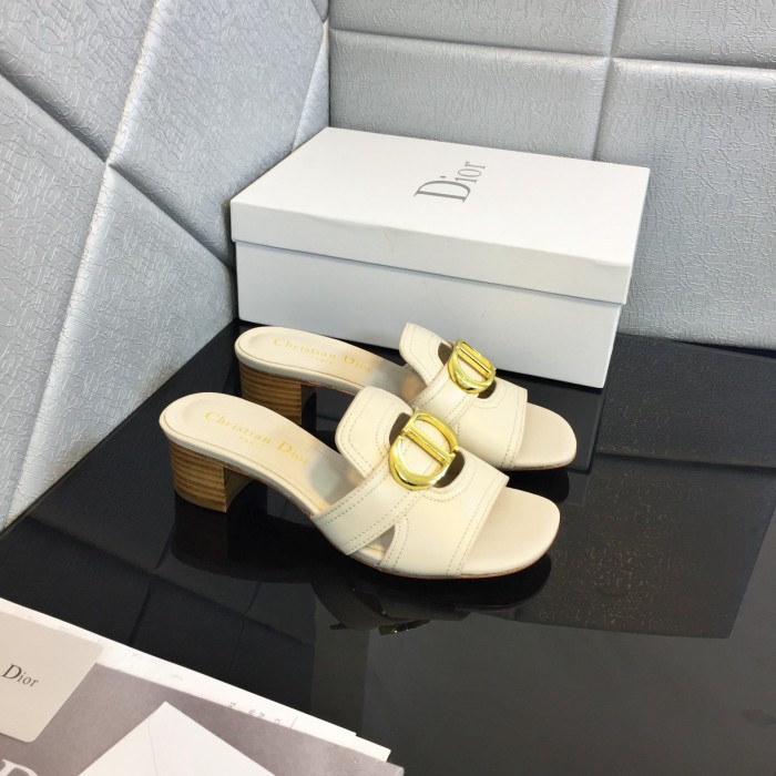 Dior Signature Summer Half Toe High Heel Sandals Shoes #nigo21999