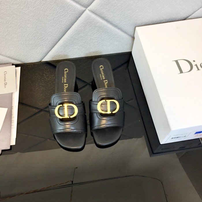 Dior Signature Summer Half Toe High Heel Sandals Shoes #nigo21999