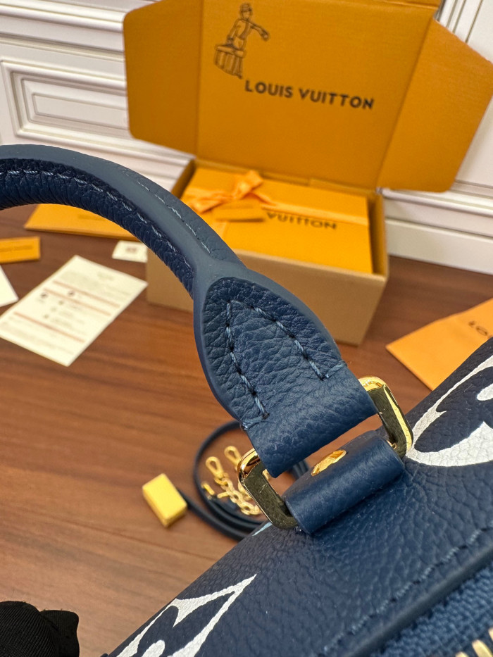 Louis Vuitton SPEEDY BANDOULIÈRE 20 Leather Printed Portable Shoulder Bag #nigo21998
