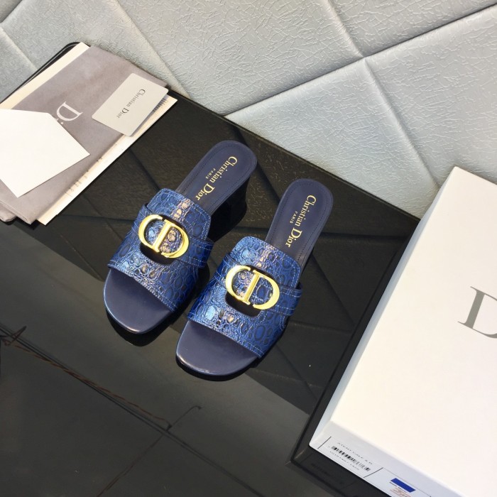 Dior Signature Summer Half Toe High Heel Sandals Shoes #nigo21999