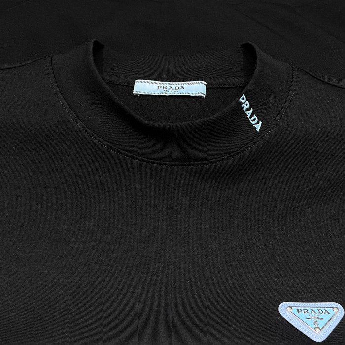 Prada Cotton round neck short sleeve T-shirt #nigo96677