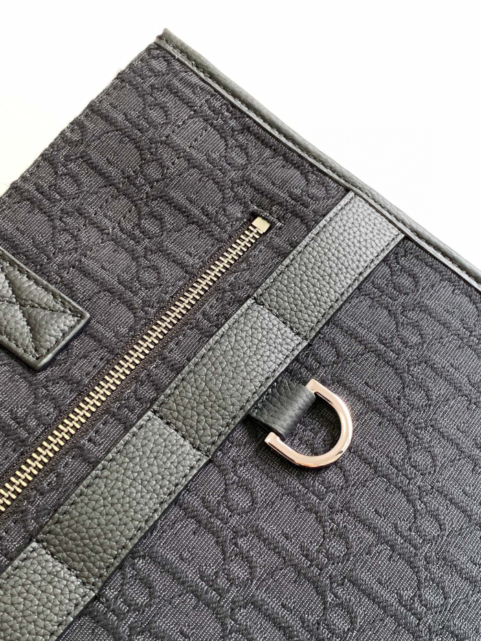 Dior SAFARI Leather Carrying Printed Bag #nigo21993
