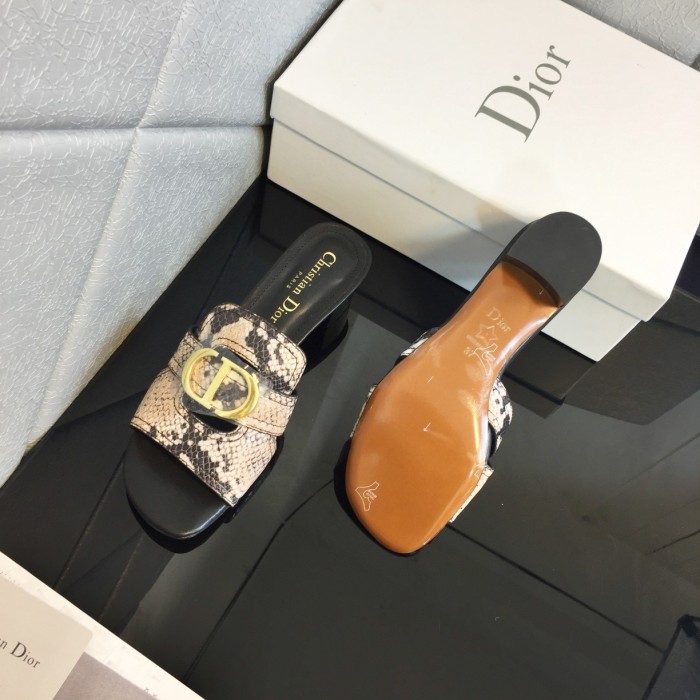 Dior Signature Summer Half Toe High Heel Sandals Shoes #nigo21999