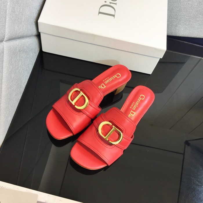 Dior Signature Summer Half Toe High Heel Sandals Shoes #nigo21999