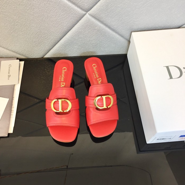 Dior Signature Summer Half Toe High Heel Sandals Shoes #nigo21999