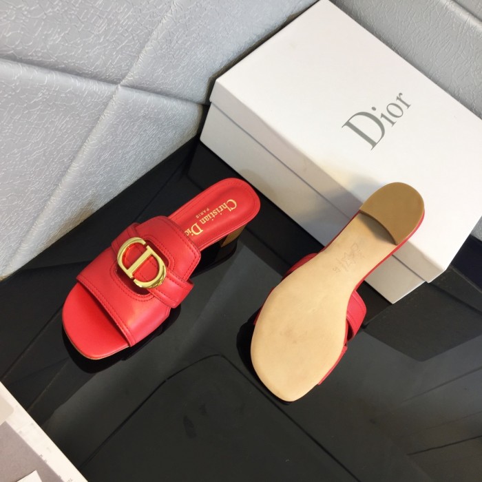 Dior Signature Summer Half Toe High Heel Sandals Shoes #nigo21999