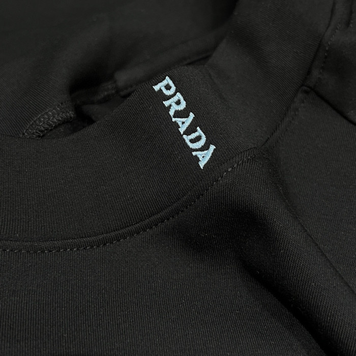 Prada Cotton round neck short sleeve T-shirt #nigo96677
