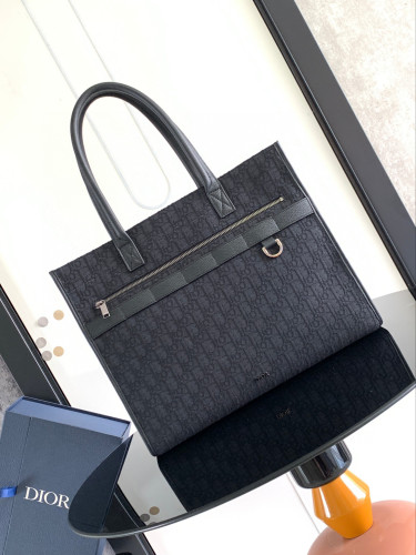 Dior SAFARI Leather Carrying Printed Bag #nigo21993