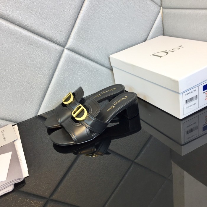 Dior Signature Summer Half Toe High Heel Sandals Shoes #nigo21999