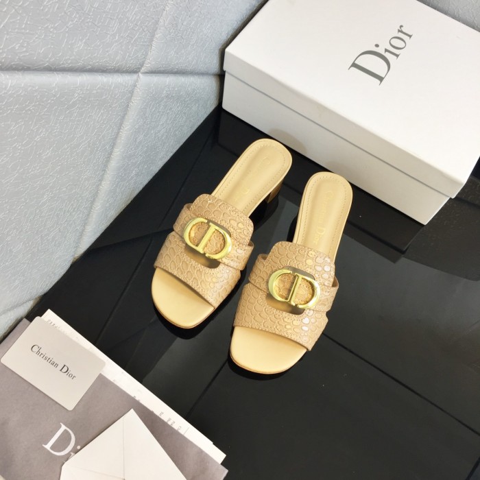 Dior Signature Summer Half Toe High Heel Sandals Shoes #nigo21999