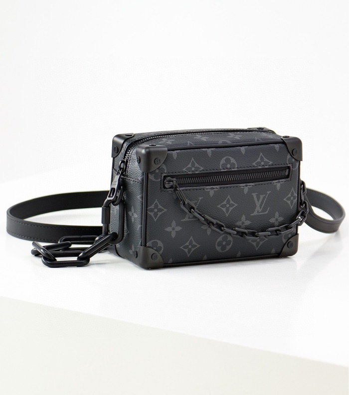 Louis Vuitton MINI SOFT TRUNK Leather Printed Diagonal Cross Bag #nigo22115