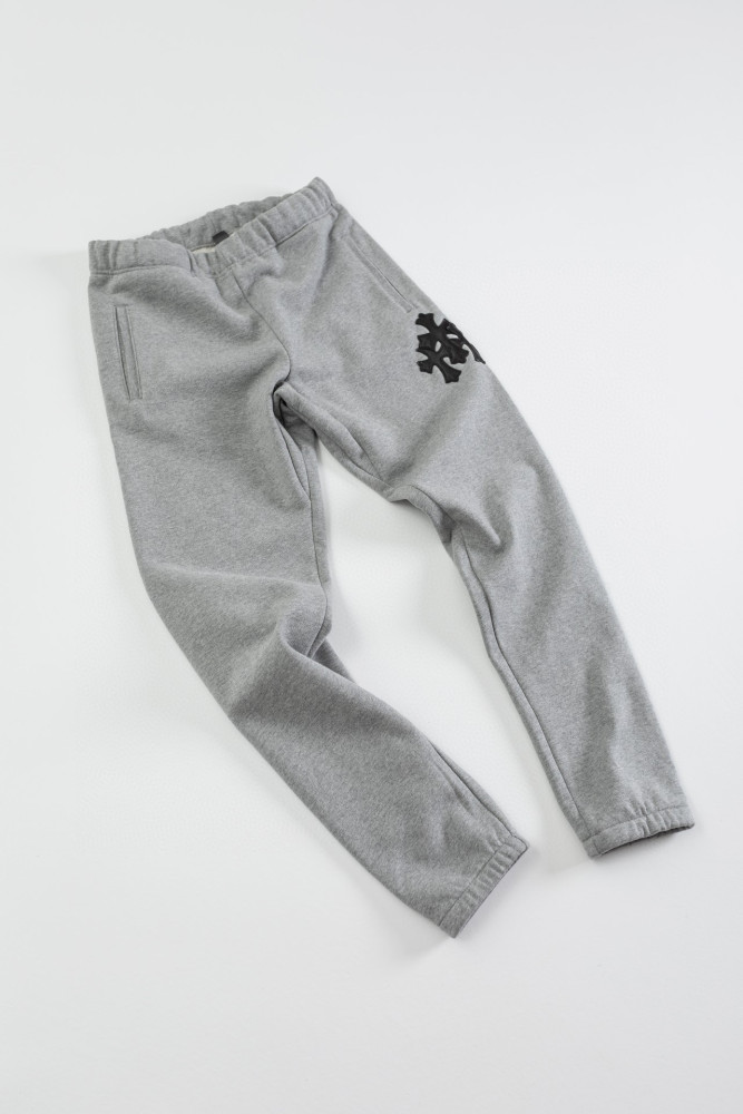 Chrome Hearts Hooded Sweatshirt Pullover Sweatpants Set Suit Grey #nigo96679