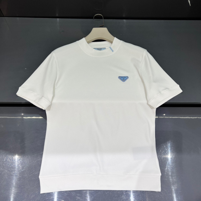 Prada Cotton round neck short sleeve T-shirt #nigo96677
