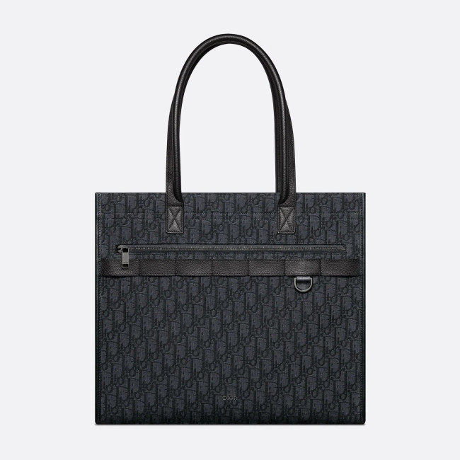 Dior SAFARI Leather Carrying Printed Bag #nigo21993