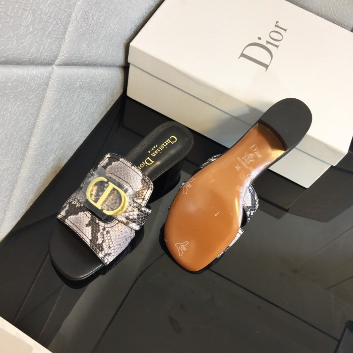 Dior Signature Summer Half Toe High Heel Sandals Shoes #nigo21999