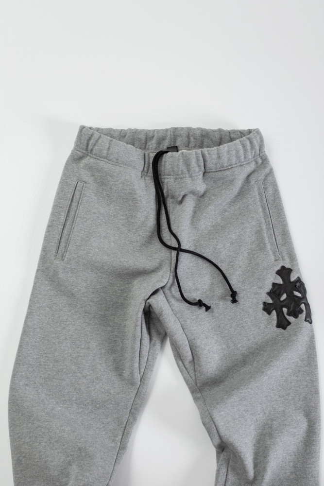 Chrome Hearts Hooded Sweatshirt Pullover Sweatpants Set Suit Grey #nigo96679