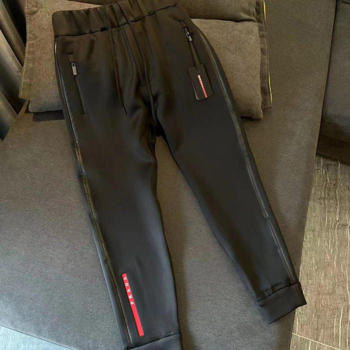 Men's and Women's Stretch Tech Cotton Long Sleeve Top Pants Set Suit #nigo52292