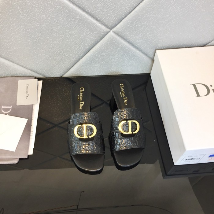 Dior Signature Summer Half Toe High Heel Sandals Shoes #nigo21999
