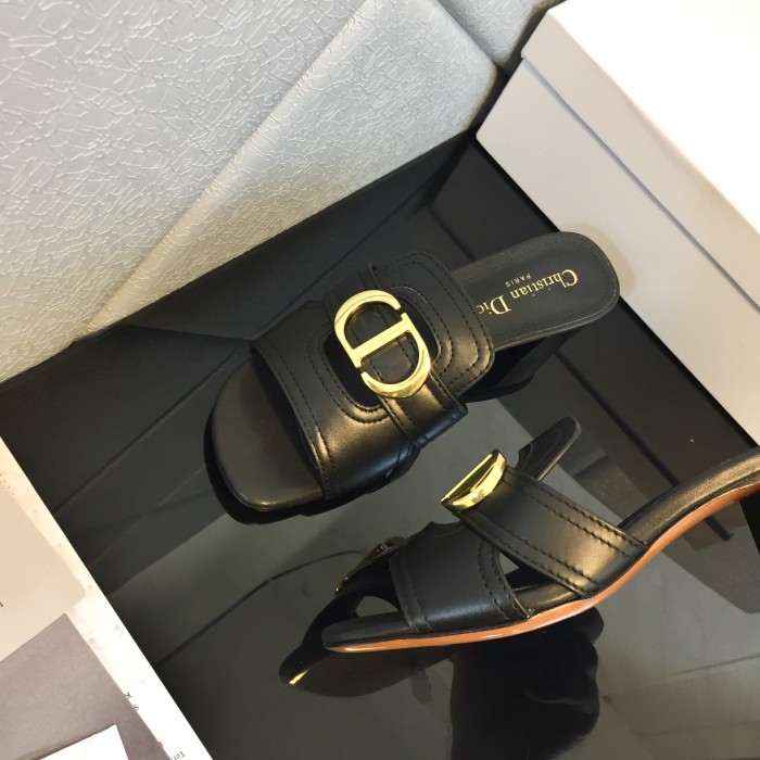 Dior Signature Summer Half Toe High Heel Sandals Shoes #nigo21999
