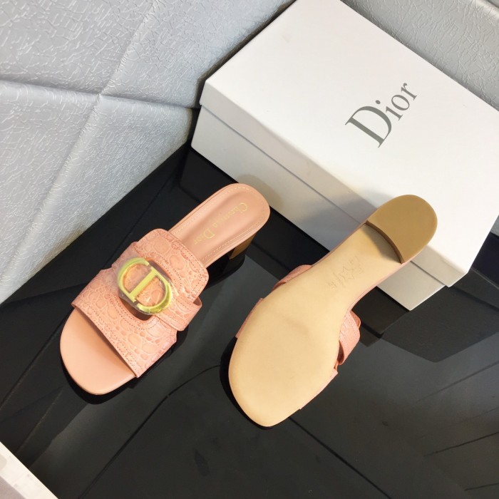 Dior Signature Summer Half Toe High Heel Sandals Shoes #nigo21999