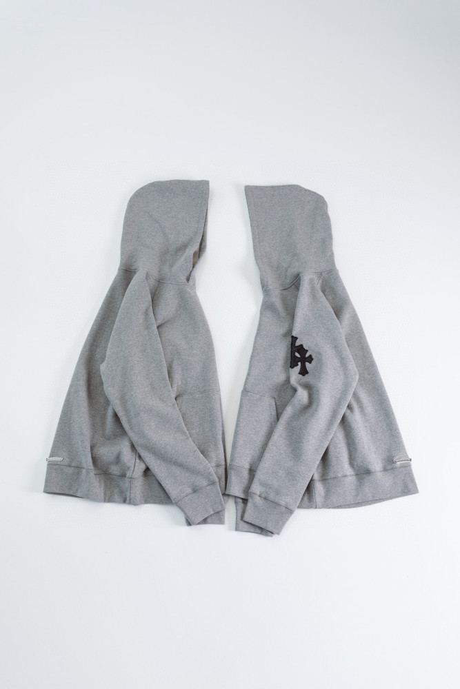 Chrome Hearts Hooded Sweatshirt Pullover Sweatpants Set Suit Grey #nigo96679