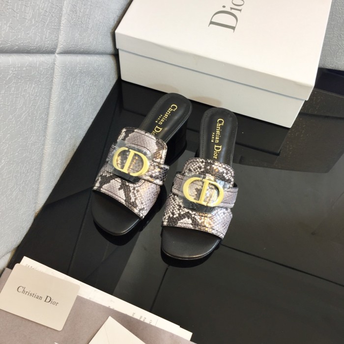 Dior Signature Summer Half Toe High Heel Sandals Shoes #nigo21999