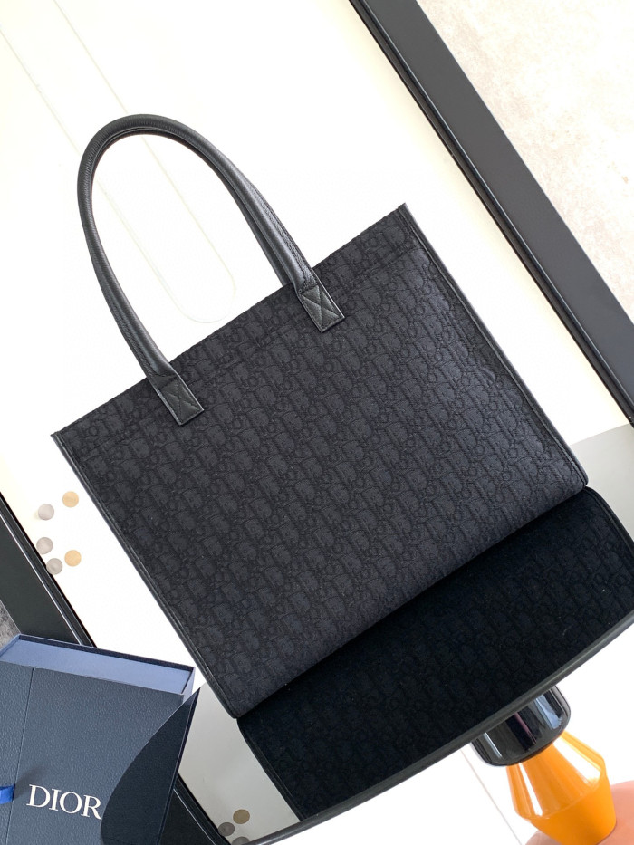 Dior SAFARI Leather Carrying Printed Bag #nigo21993