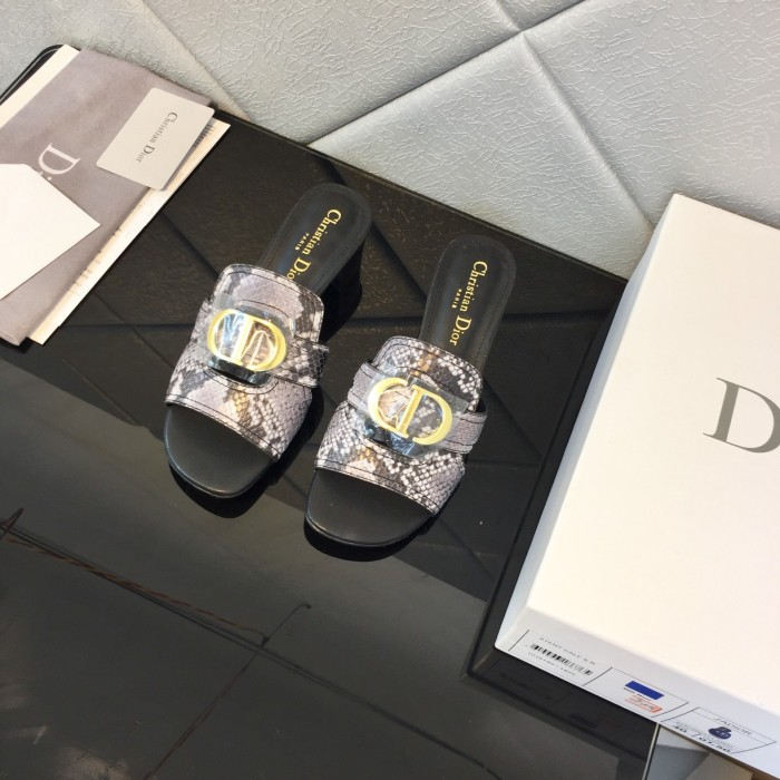 Dior Signature Summer Half Toe High Heel Sandals Shoes #nigo21999