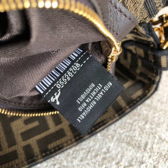 Fendi Baguette Canvas Printed Diagonal Bag #nigo21996