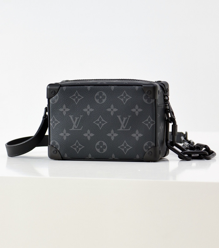 Louis Vuitton MINI SOFT TRUNK Leather Printed Diagonal Cross Bag #nigo22115