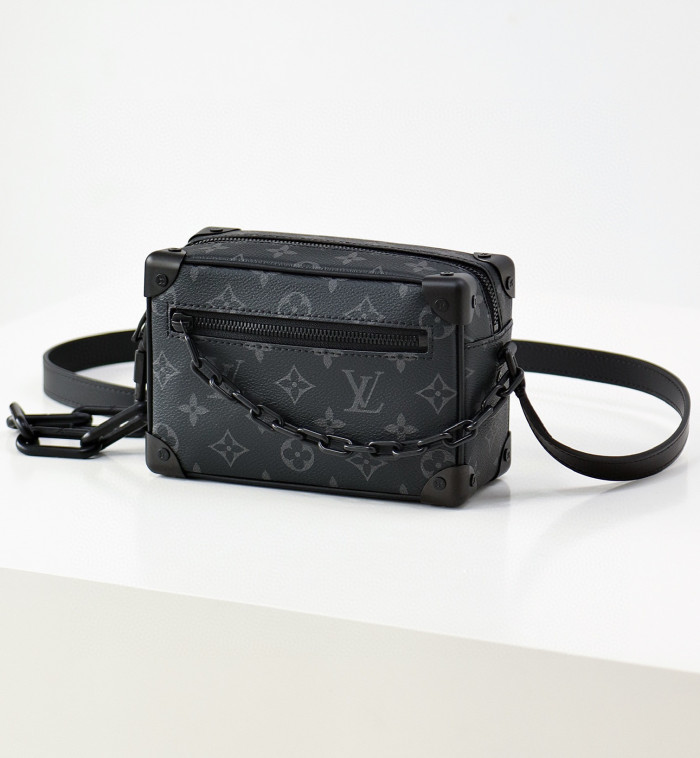 Louis Vuitton MINI SOFT TRUNK Leather Printed Diagonal Cross Bag #nigo22115