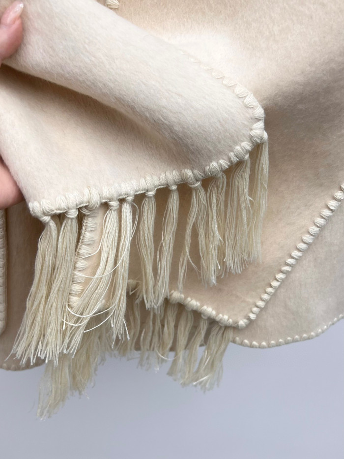 TOTEME Woolen Scarf Shawl Jacket #nigo22119