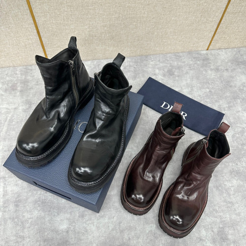 Dior Vintage High Top Leather Boots Ngvp #nigo6773