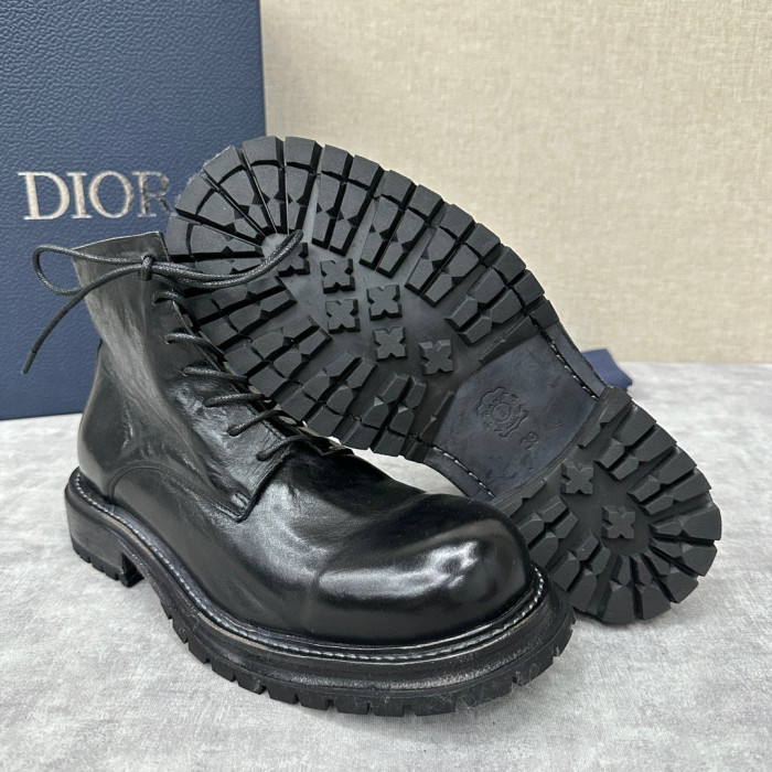Dior Men's High Top Calfskin Boots Ngvp #nigo6778