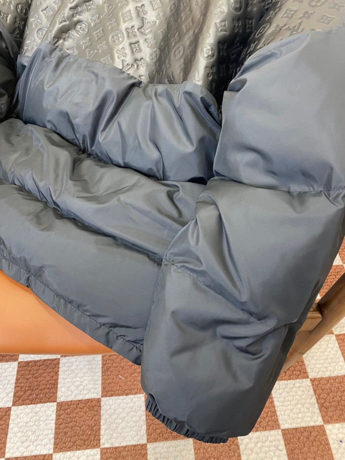 Louis Vuitton Patchwork Leather Puffer Down Jacket #nigo96684