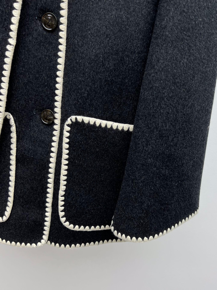 TOTEME Woolen Scarf Shawl Jacket #nigo22119