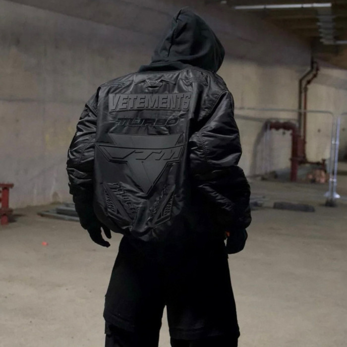 Vetements Embossed Letter Zip Sports Jacket #nigo96689