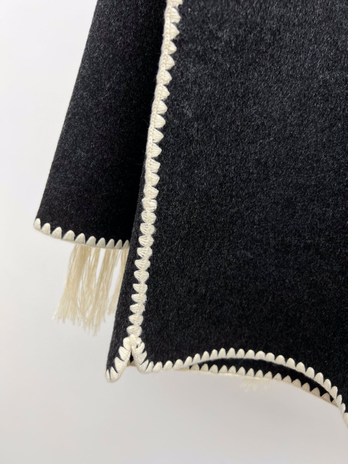 TOTEME Woolen Scarf Shawl Jacket #nigo22119
