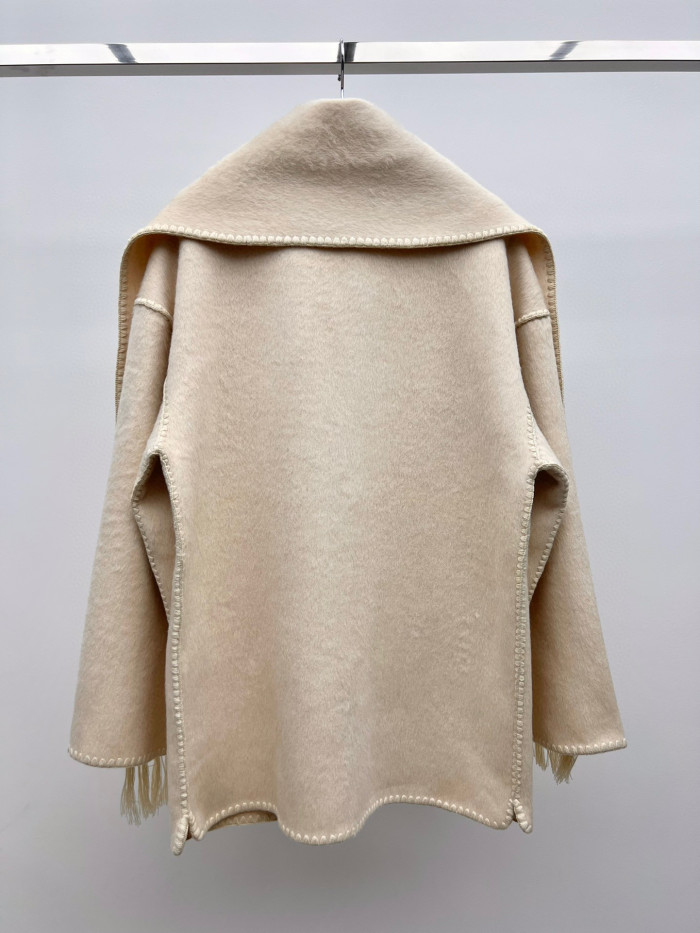 TOTEME Woolen Scarf Shawl Jacket #nigo22119