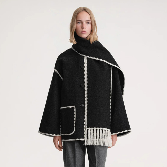 TOTEME Woolen Scarf Shawl Jacket #nigo22119