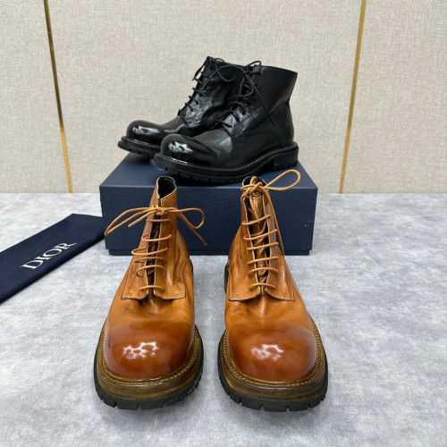 Dior Men's High Top Calfskin Boots Ngvp #nigo6778