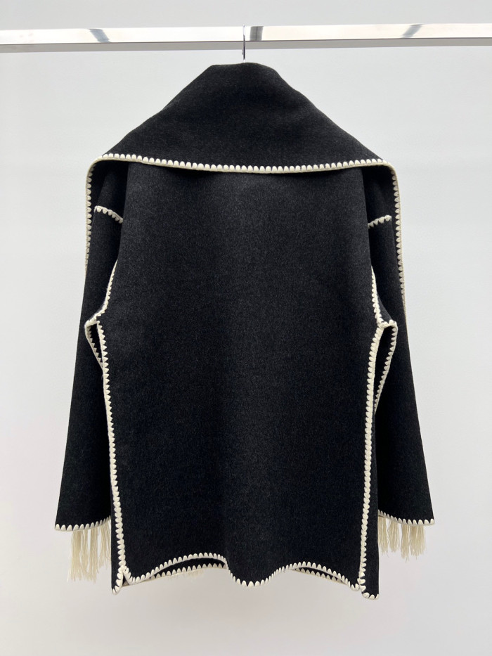 TOTEME Woolen Scarf Shawl Jacket #nigo22119